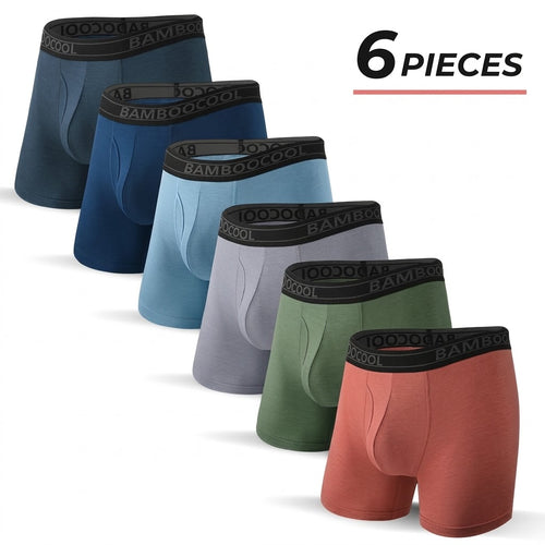 Bamboo Boxer Briefs 6-Pack