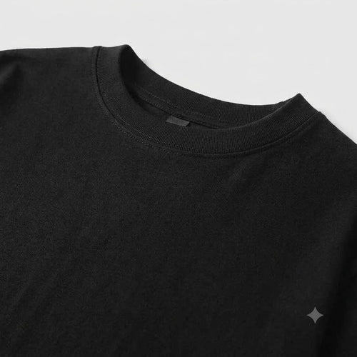 Multi Pack Men's Black Crew Neck T-Shirt