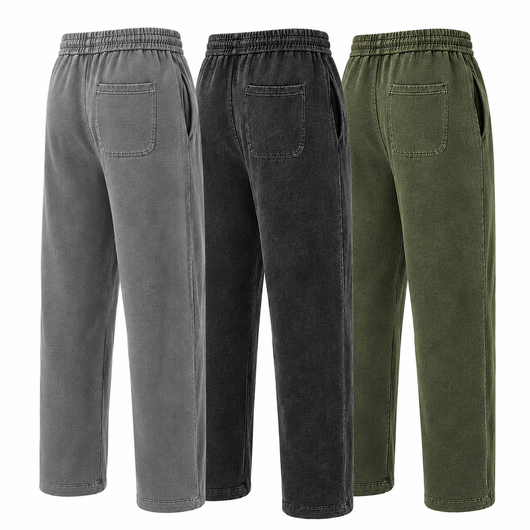 3 Pack Acid Wash Baggy Sweatpants