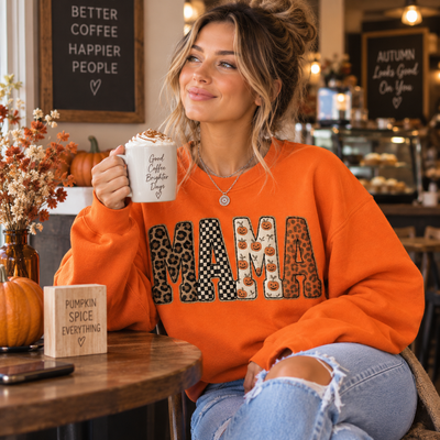 Mama Print Crewneck