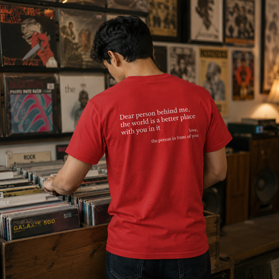 Dear Person Behind Me Shirt VIP