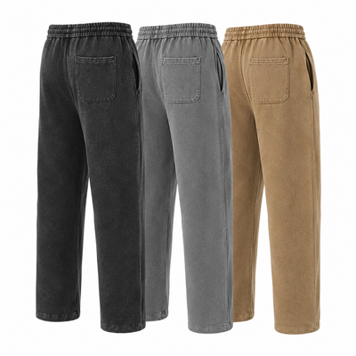 3 Pack Acid Wash Baggy Sweatpants