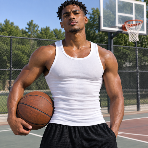 Premium Ultra-Soft Cotton Fitted Tanks (3 Pack/ 6 Pack)