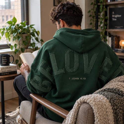 Jesus <3 You Patchwork Hoodie