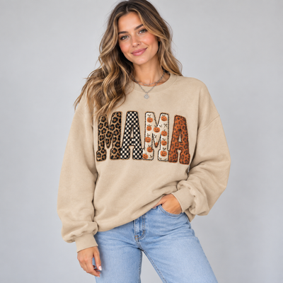 Mama Print Crewneck