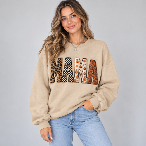Mama Print Crewneck