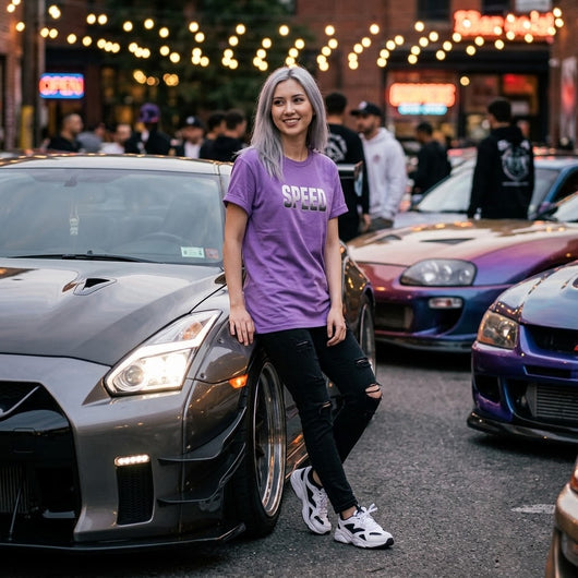 4-Pack Graphic Car Tees