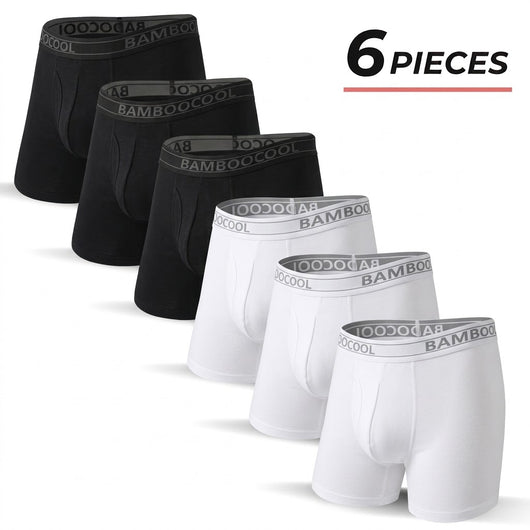 Bamboo Boxer Briefs 6-Pack