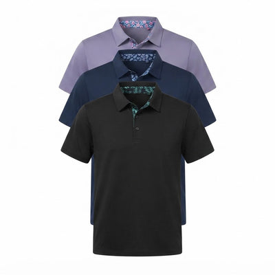 3-Pack Men's Polo Shirts