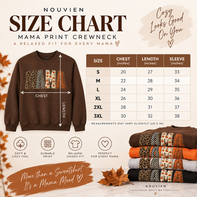 Mama Print Crewneck