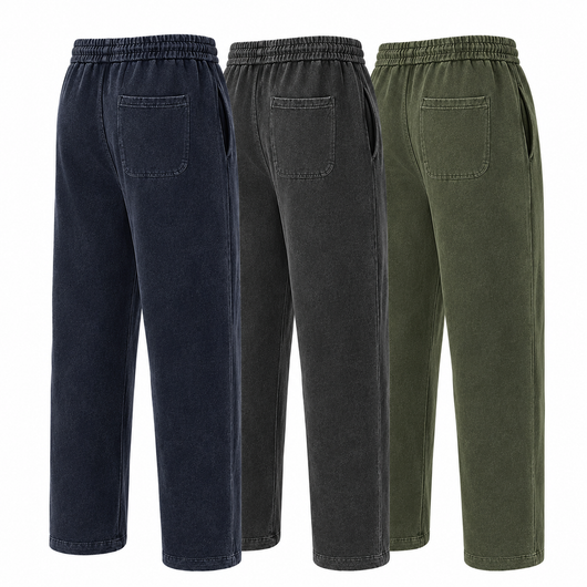 3 Pack Acid Wash Baggy Sweatpants