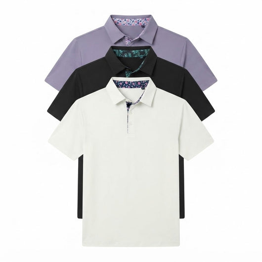 3-Pack Men's Polo Shirts