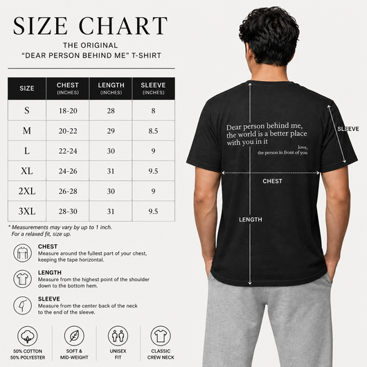 Dear Person Behind Me Shirt VIP