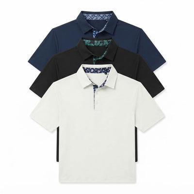 3-Pack Men's Polo Shirts
