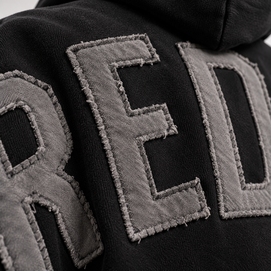 Jesus <3 You Patchwork Hoodie