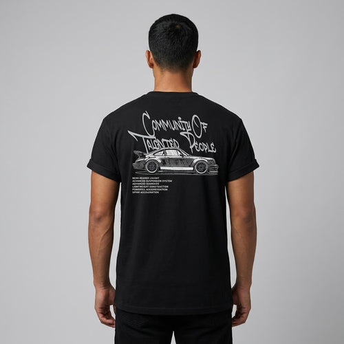 4-Pack Graphic Car Tees