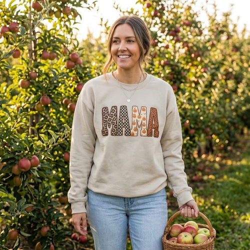 Mama Print Crewneck