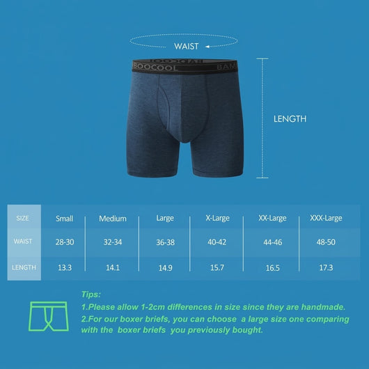 Bamboo Boxer Briefs 6-Pack